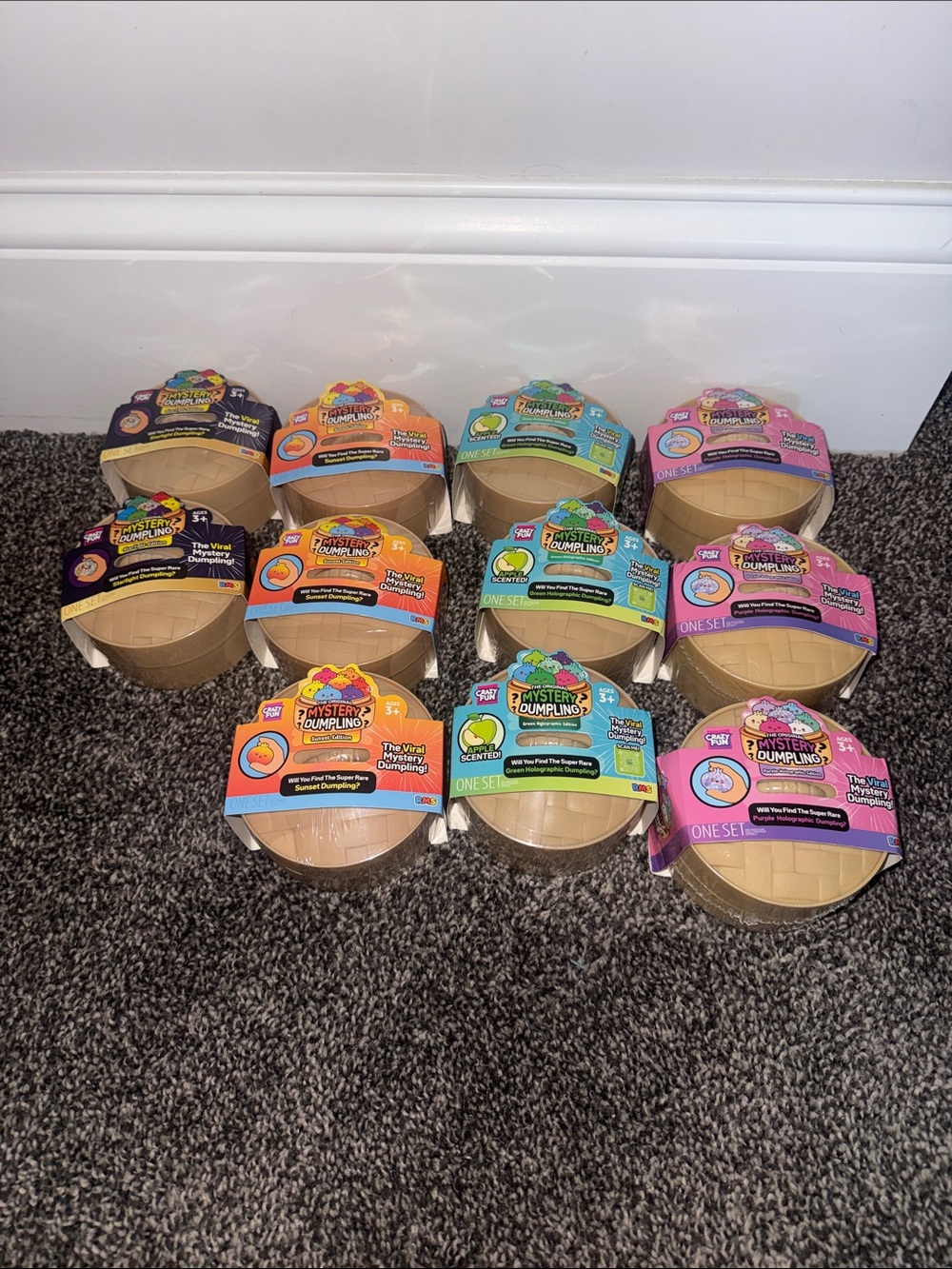 RMS CRAZY FUN Mystery Dumplings Surprise Toy Lot - Assorted, 11 total!